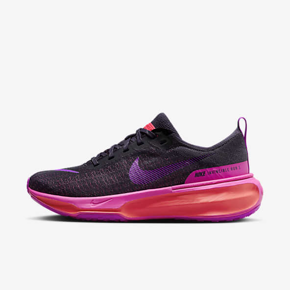 Nike flyknit pink and purple discount